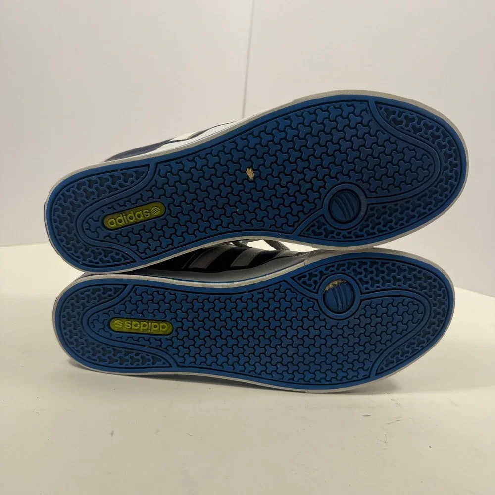 adidas Neo Men's‎ Low Top Sneakers Navy Blue Canvas Size 10